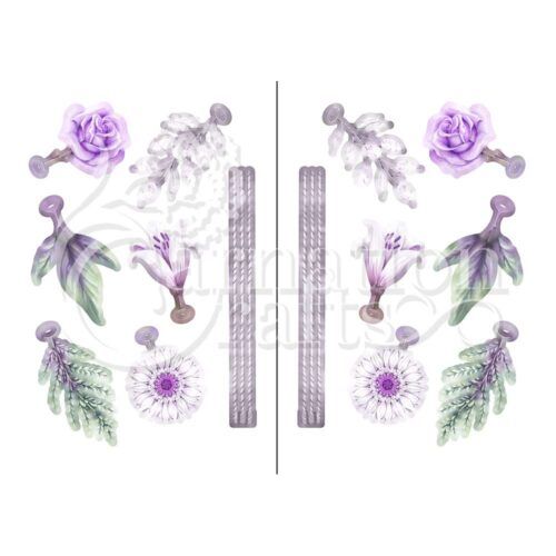 Carnation Crafts Floral Charms Vignette Downloads - Vignette 3