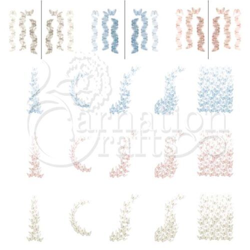 Carnation Crafts Bloom of Butterflies Vignette Downloads - Vignette 1