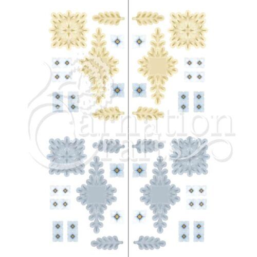 Carnation Crafts Teardrop Flourish Vignette Downloads - Vignette 1