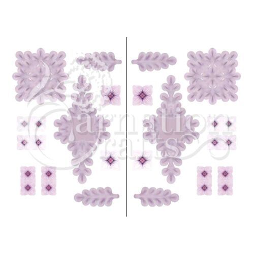 Carnation Crafts Teardrop Flourish Vignette Downloads - Vignette 2
