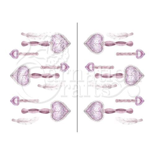 Carnation Crafts Broken Heart Vignette Downloads - Vignette 2