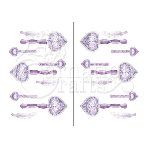 Carnation Crafts Broken Heart Vignette Downloads - Vignette 3
