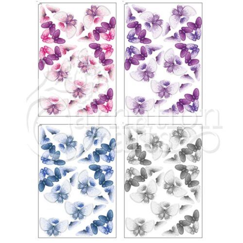 Carnation Crafts Radiance & Elegance USB Butterfly Cascade Additional Vignette Downloads