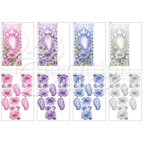 Carnation Crafts Radiance & Elegance USB Daisy Rays Additional Vignette Downloads