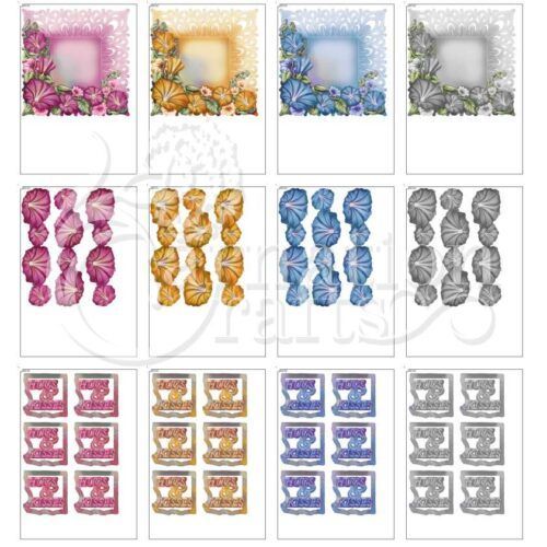 Carnation Crafts Radiance & Elegance USB Morning Glories Additional Vignette Downloads