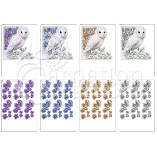 Carnation Crafts Radiance & Elegance USB Opulent Owl Additional Vignette Downloads