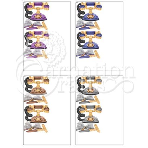 Carnation Crafts Radiance & Elegance USB Telephone Additional Vignette Downloads