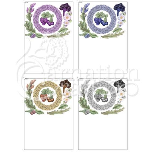 Carnation Crafts Radiance & Elegance USB Vernal Wreath Additional Vignette Downloads