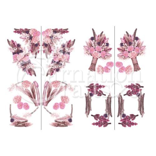 Carnation Crafts Bountiful Bouquets Vignette Downloads - Vignette 2