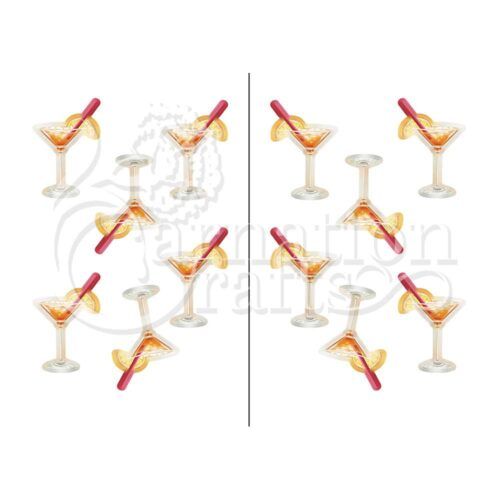 Carnation Crafts Cocktail Vignette Downloads - Vignette 1
