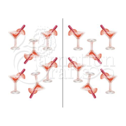 Carnation Crafts Cocktail Vignette Downloads - Vignette 2