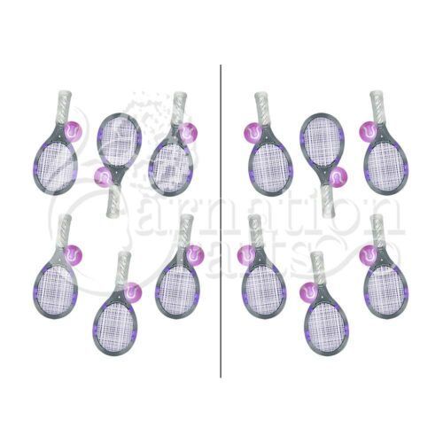 Carnation Crafts Tennis Racket Vignette Downloads - Vignette 3