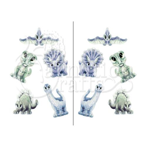 Carnation Crafts Prehistoric Friends Vignette Downloads - Vignette 2
