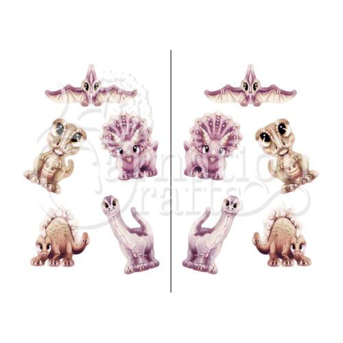 Carnation Crafts Prehistoric Friends Vignette Downloads - Vignette 3