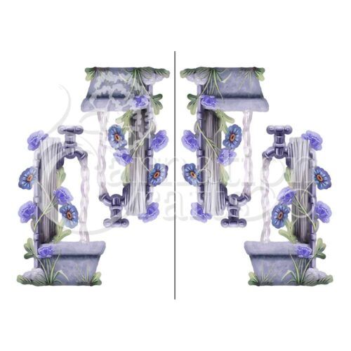 Carnation Crafts Free Flowing Vignette Downloads - Vignette 4