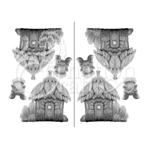 Carnation Crafts Leafy Hollow Vignette Downloads - Vignette 5