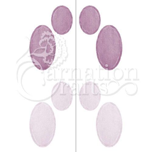 Carnation Crafts Slate Edge Ovals Vignette Downloads - Vignette 2