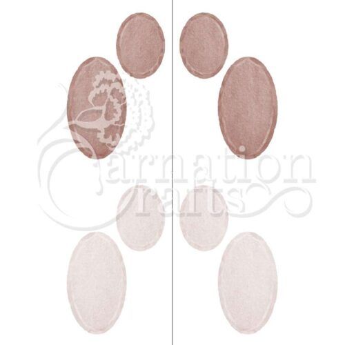 Carnation Crafts Slate Edge Ovals Vignette Downloads - Vignette 3