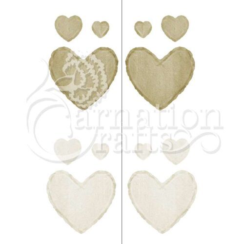 Carnation Crafts Slate Edge Hearts Vignette Downloads - Vignette 5