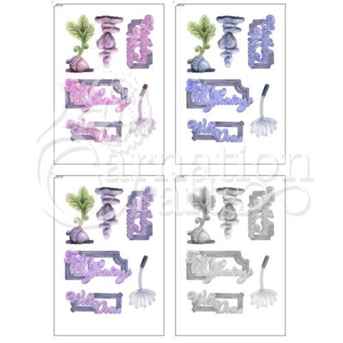 Carnation Crafts Under Open Skies USB Symbolic Sentiments Additional Vignette Downloads