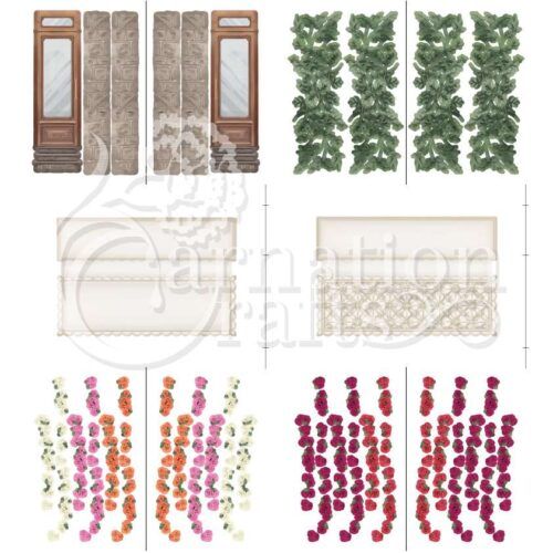 Carnation Crafts Hidden Gems Card Shape Vignette Downloads - Vignette 1