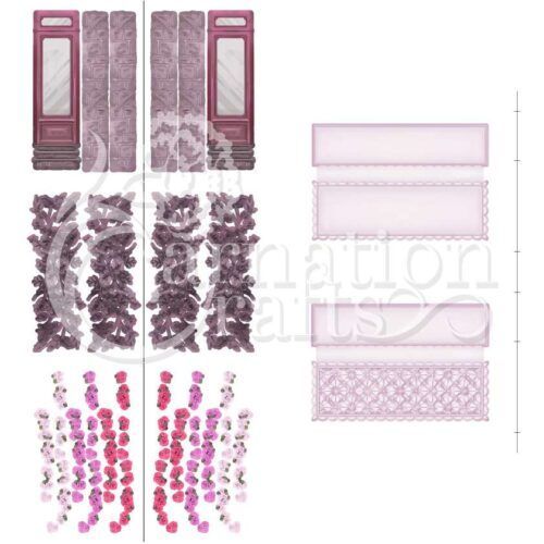 Carnation Crafts Hidden Gems Card Shape Vignette Downloads - Vignette 2