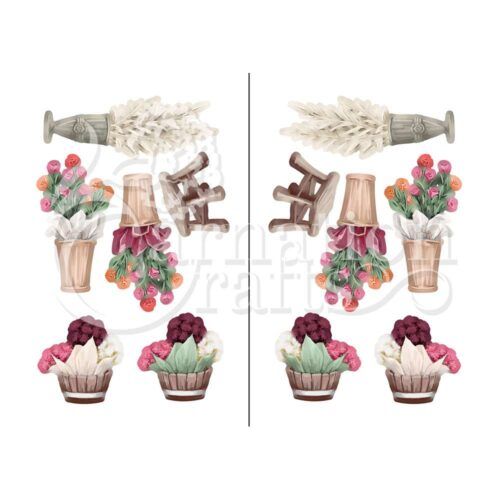 Carnation Crafts Floral Display Vignette Downloads - Vignette 1
