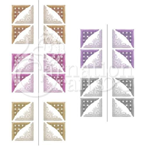 Carnation Crafts Trellis Corners Vignette Downloads
