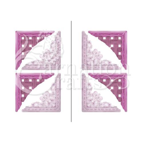 Carnation Crafts Trellis Corners Vignette Downloads - Vignette 2