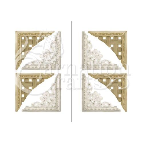 Carnation Crafts Trellis Corners Vignette Downloads - Vignette 3
