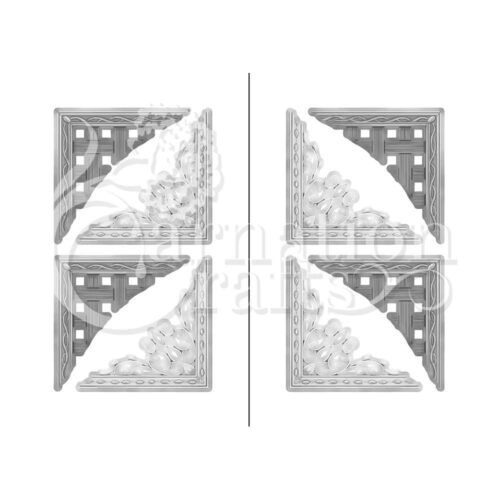 Carnation Crafts Trellis Corners Vignette Downloads - Vignette 5