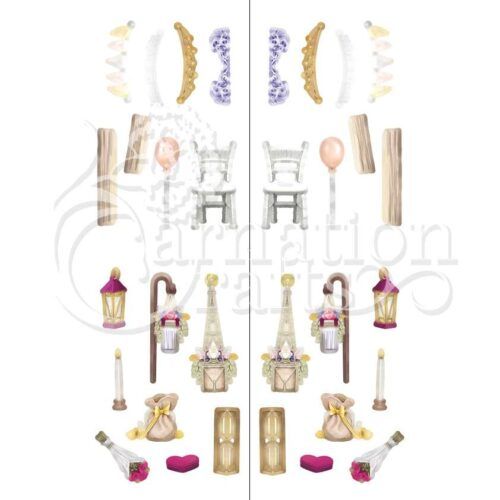 Carnation Crafts Party Setting Vignette Downloads - Vignette 1