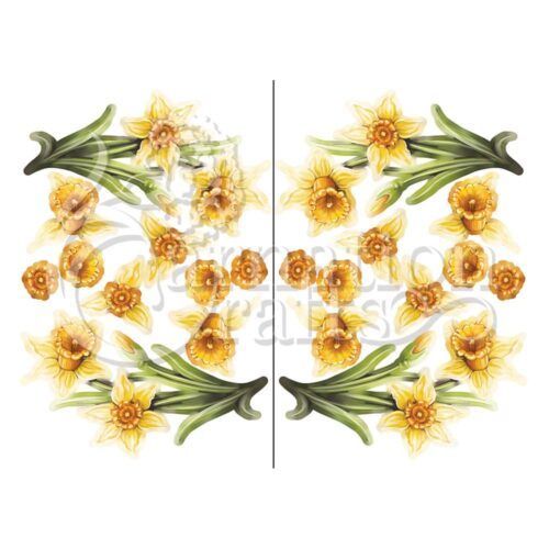 Just Like You Springtime Bonus Vignette Dainty Daffodil Image