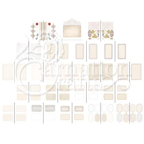 Carnation Crafts Jotted Journal Card Shape Vignette Downloads - Vignette 1