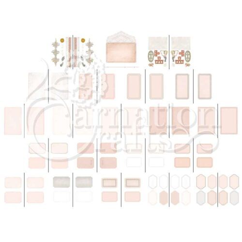 Carnation Crafts Jotted Journal Card Shape Vignette Downloads - Vignette 2