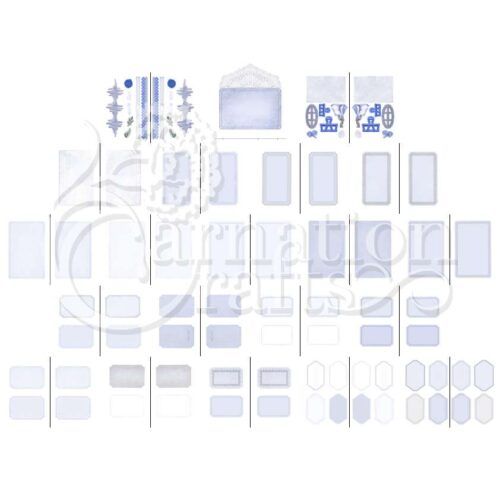 Carnation Crafts Jotted Journal Card Shape Vignette Downloads - Vignette 4
