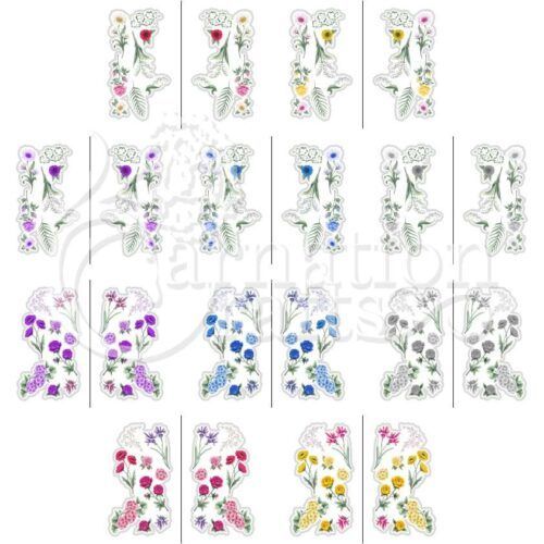 Carnation Crafts Quick Sticker Midi Flowers Vignette Downloads - Vignette 1 - 5
