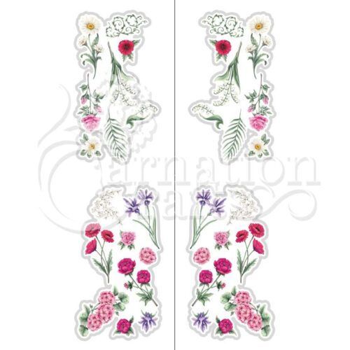 Carnation Crafts Quick Sticker Midi Flowers Vignette Downloads - Vignette 1