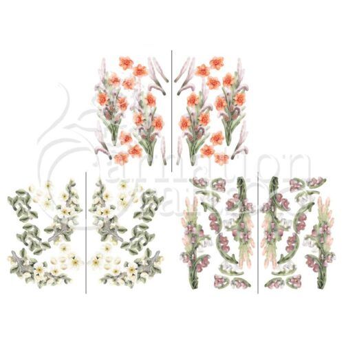 Carnation Crafts New Season Florals Vignette Downloads - Vignette 2
