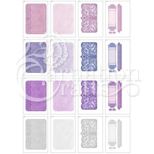Carnation Crafts In The Moment USB Ornate Notebook Card Shape Additional Vignette Downloads