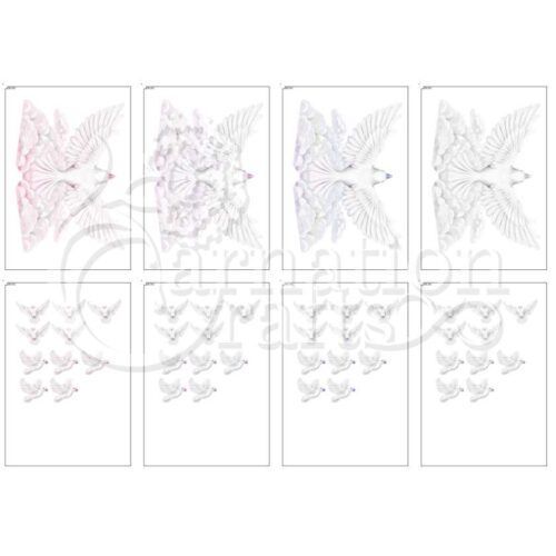Carnation Crafts In The Moment USB Soaring Dove 3D Card Shape Additional Vignette Downloads