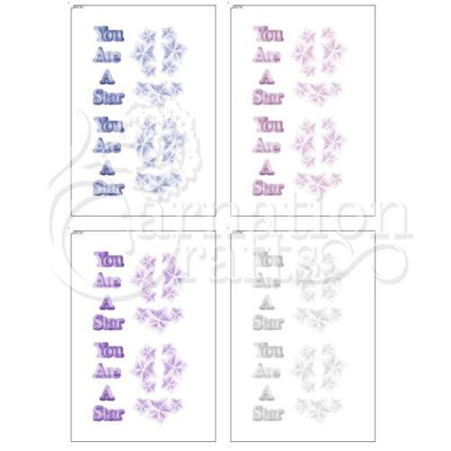 Carnation Crafts In The Moment USB Star Card Additional Vignette Downloads