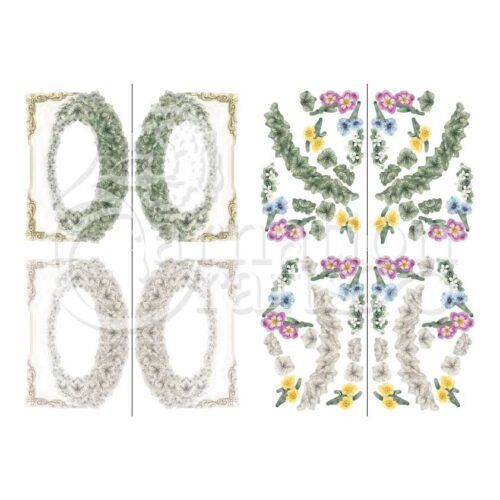 Carnation Crafts Enchanted Card Shape Vignette Downloads - Vignette 1