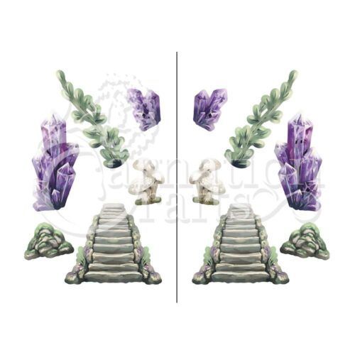 Carnation Crafts Mystical Scenes Vignette Downloads - Vignette 1