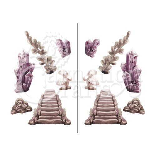 Carnation Crafts Mystical Scenes Vignette Downloads - Vignette 2
