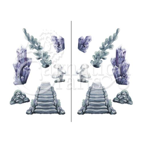 Carnation Crafts Mystical Scenes Vignette Downloads - Vignette 4