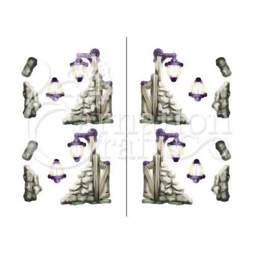 Carnation Crafts Into The Realm Vignette Downloads - Vignette 1