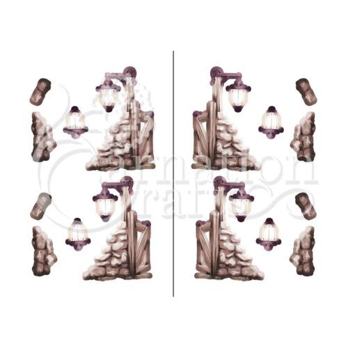 Carnation Crafts Into The Realm Vignette Downloads - Vignette 2