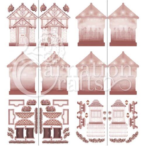 Carnation Crafts Getting Together Card Shape Vignette Downloads - Vignette 2