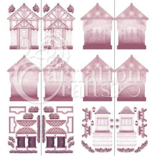 Carnation Crafts Getting Together Card Shape Vignette Downloads - Vignette 3